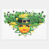 ラッキー・サン！ ラッピングペーパーシート (正面)