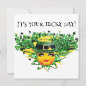 ラッキー・サン！ 招待状 (正面)