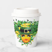 ラッキー・サン！ 紙コップ (裏面)