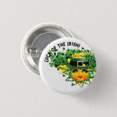 ラッキー・サン！ 缶バッジ (正面&裏面)