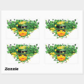 ラッキー・サン！ 長方形シール (シート)