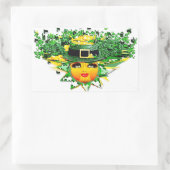 ラッキー・サン！ 長方形シール (バッグ)