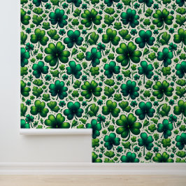 ラッキー シャムロック セント パトリック デーのパターン 壁紙