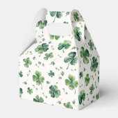 ラッキー シャムロック ブライダルシャワー 感謝祭 フェイバーボックス (裏面サイド)