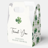 ラッキー シャムロック ブライダル シャワー 感謝祭 フェイバーボックス (オープン)