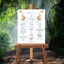 ラッキー・ダック1st誕生日マイルストーン