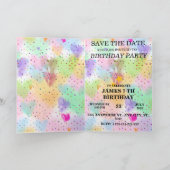 ラッキー・チャームス 招待状 (内部)