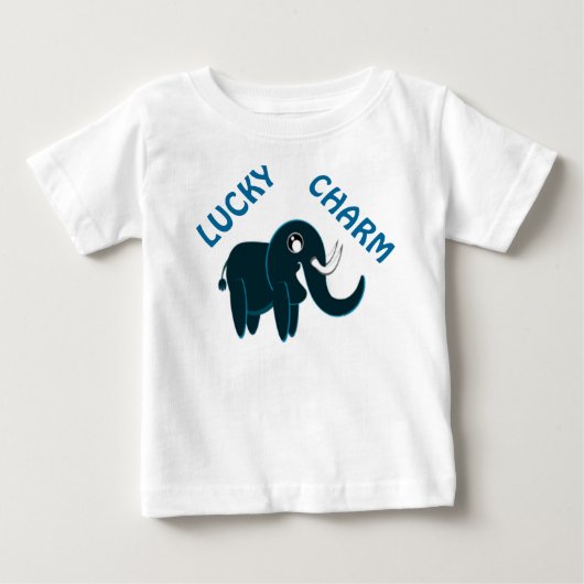 ラッキー チャーム ベビーTシャツ (正面)