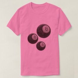 ラッキー ディスコ 8 ピンク, ラッキー 8 ディスコボール, スヌーカー Tシャツ