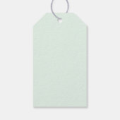 ラッキー・デイタイポグラフィ聖パトリックの日を過ごす ギフトタグ (裏面)