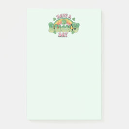 ラッキー・デイレトロタイポグラフィ ポストイット