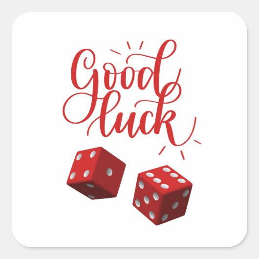 ラッキー・デイ・ディーズ スクエアシール (正面)