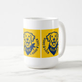 ラッキー・ドッグ・マグカップを運ぶ コーヒーマグカップ (正面右)