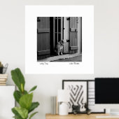 ラッキー・ドッグbyリンダ・ベッカーPhotoArt ポスター (ホームオフィス)