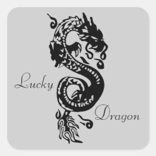 ラッキー・ドラゴン スクエアシール