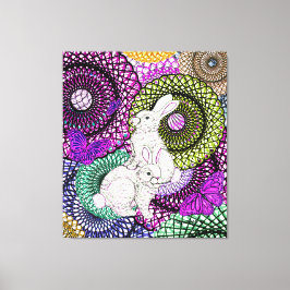 ラッキー・バニー キャンバスプリント