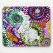 ラッキー・バニー マウスパッド (正面)