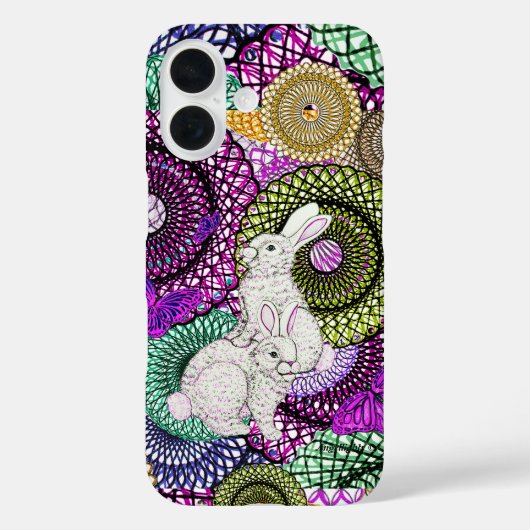 ラッキー・バニー Case-Mate iPhoneケース (裏面)