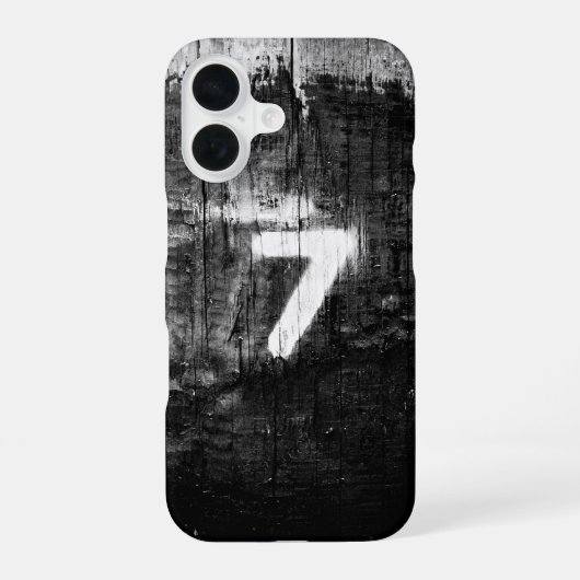 ラッキー・フォー・サム iPhone 16ケース (裏面)