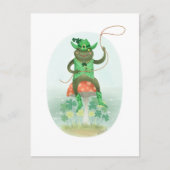 ラッキー・ブルカエル・カウボーイ ポストカード (正面)