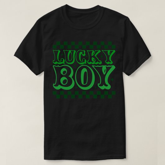 ラッキー・ボーイ Tシャツ (デザイン正面)