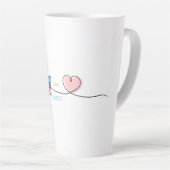 ラッキー・マグ(愛はコーヒー) カフェラテマグ (右アングル)