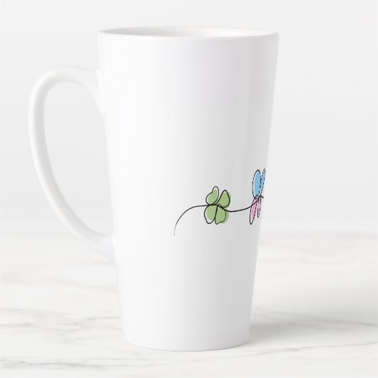 ラッキー・マグ(愛はコーヒー) カフェラテマグ (左)