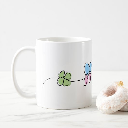 ラッキー・マグ(愛はコーヒー) コーヒーマグカップ (ドーナツ)