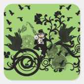 ラッキー・レプラーアン スクエアシール (正面)