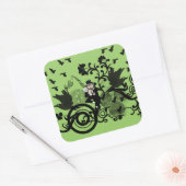 ラッキー・レプラーアン スクエアシール (封筒)