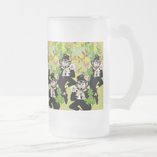 ラッキー・レプラーアン フロストグラスビールジョッキ (右)