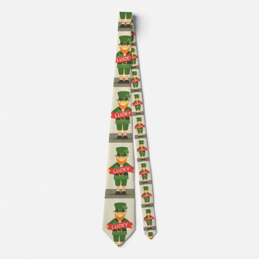 ラッキー・レプラーシャン ネクタイ (正面)
