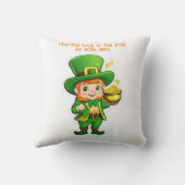 ラッキー・レプレシャンの宝 クッション (裏面)