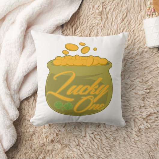 ラッキー・ワン クッション (ブランケット)