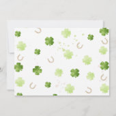 ラッキー ワン バースデー フォト サンクス カード (裏面)