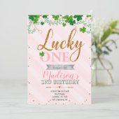 ラッキー ワン パーティー 招待状 (スタンド正面)