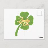 ラッキー・ワン ポストカード (裏面)