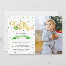 ラッキー・ワン | St. Patrickの日1st誕生日