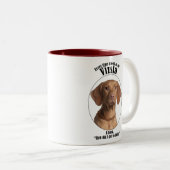 ラッキー・ヴィツラ ツートーンマグカップ (正面右)