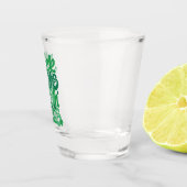 ラッキー「太ももが厚いアイルランドの雰囲気」St. Patrick's ショットグラス (右)