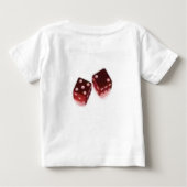 ラッキー#7 ベビーTシャツ (裏面)