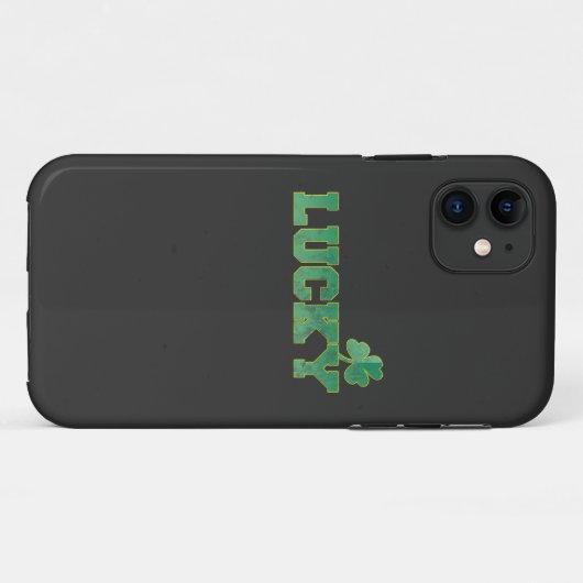 ラッキー。 Case-Mate iPhoneケース (裏面(横))