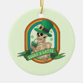 ラッキーAラテ セラミックオーナメント (正面)