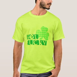 ラッキーLクローバーシャムロックスセントパティメンズティー Tシャツ