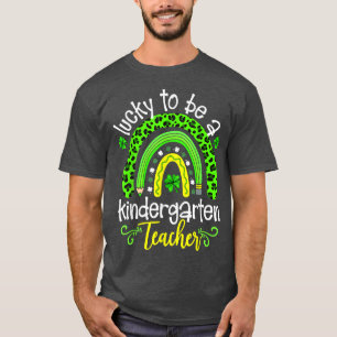 ラッキーTo A幼稚園先生レインボーセントパー Tシャツ