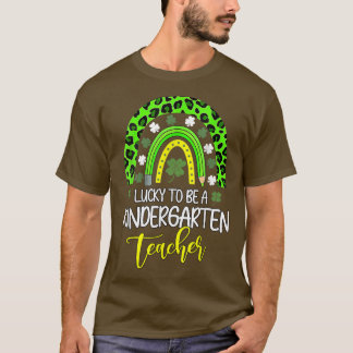 ラッキーTo A幼稚園先生レインボーセントパー Tシャツ