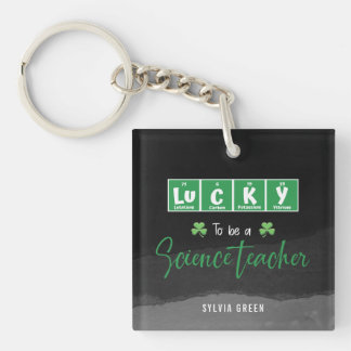 ラッキーTo Be a Science先生-カスタムSt. Patrick キーホルダー