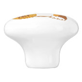 ラッキ日本のー·カリコ·招き猫 セラミックノブ (側面)