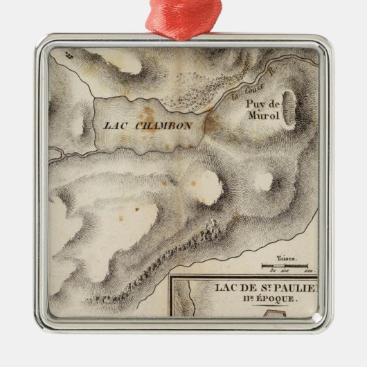 ラックのvolcaniques メタルオーナメント (正面)