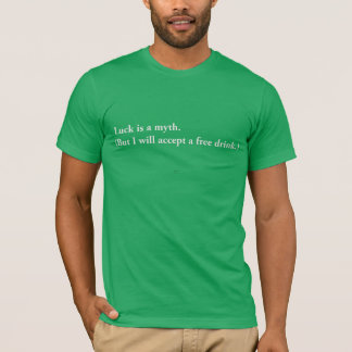 ラックイズアミス ミニマリストデザイン - 笑えるアート Tシャツ